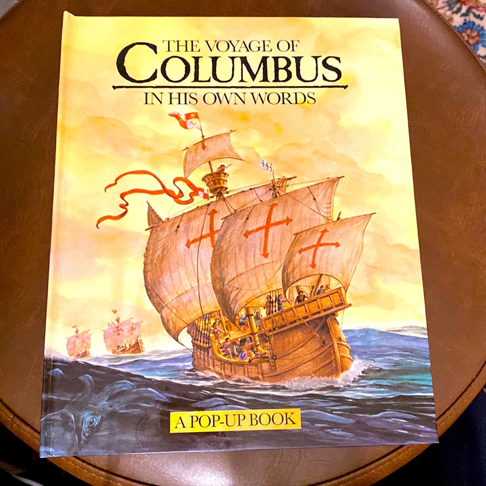 1991 First Edition Pop-Up “The Voyage of COLUMBUS in His Own Words”
